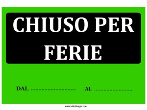 chiuso